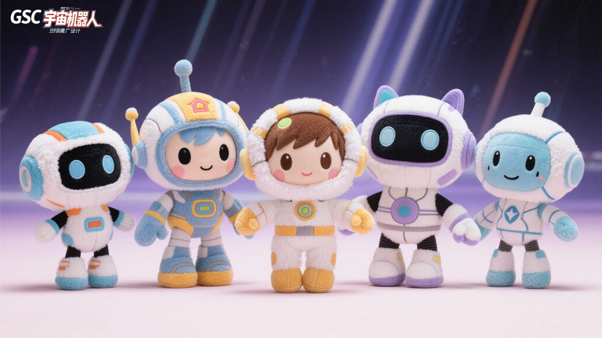 《宇宙机器人》周边惊喜！GSC推出五款萌趣毛绒玩偶